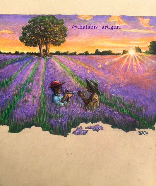 The color purple