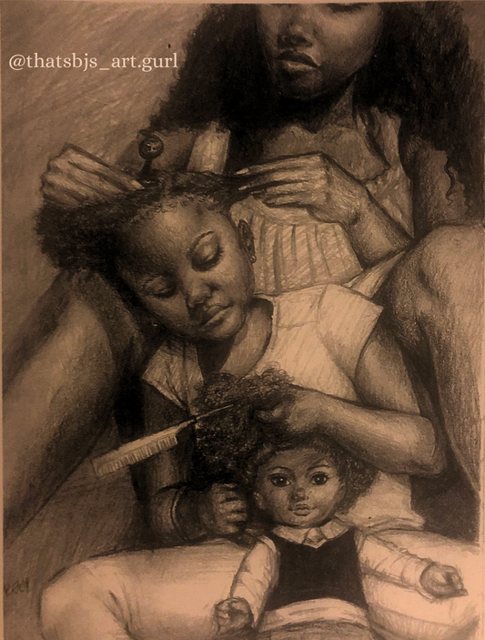 Momma, me and dolly
